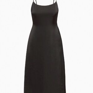 Aritzia Wilfred Affogato satin dress